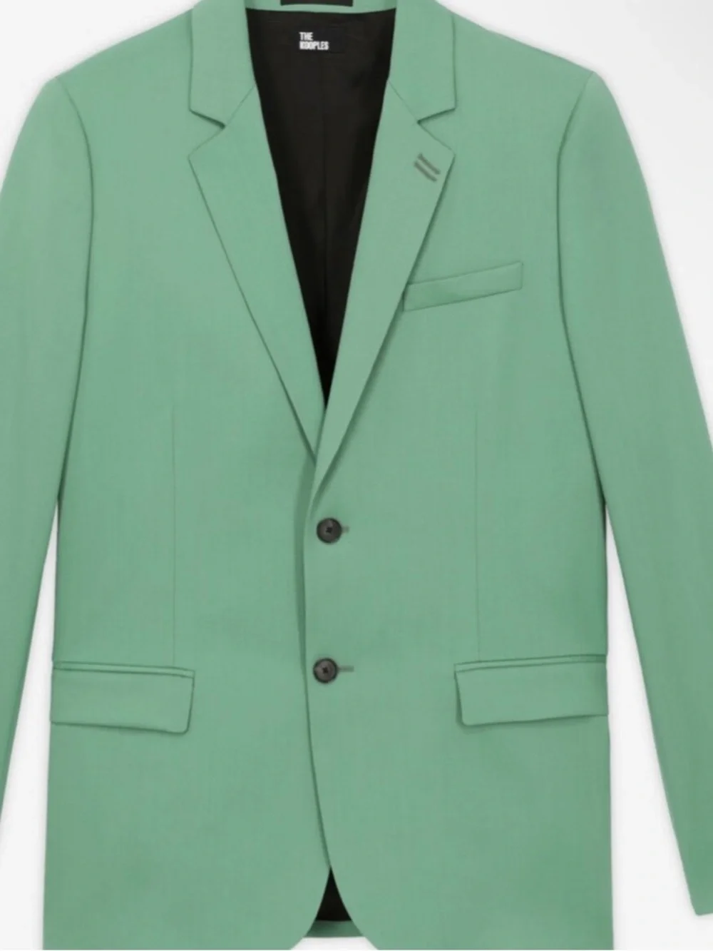 💜#56 BNWT The Kooples Mint Green Single-Breasted Blazer Retail $495